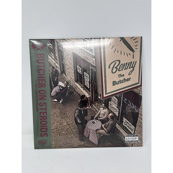 Butcher On Steroids Splatter Colored LP Sealed LE /333 w Numbered Obi - Picture 5 of 5